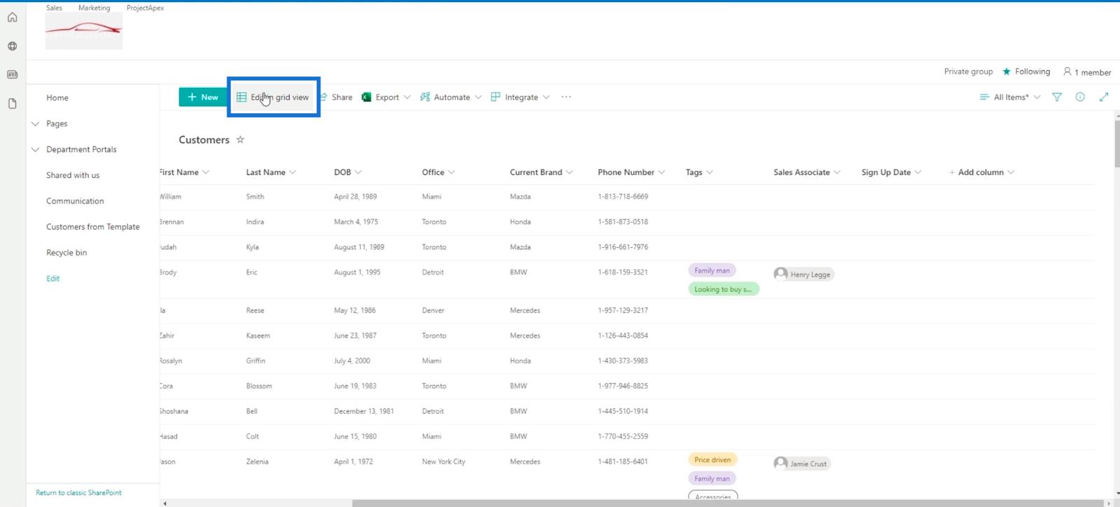SharePoint の計算列 |  概要