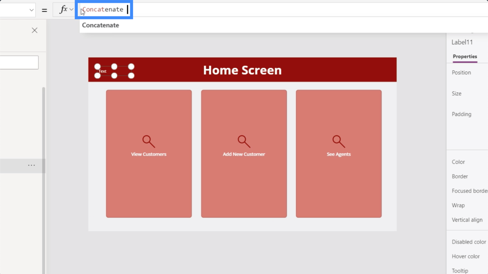 Power Apps 関数: User()、Today()、Now() の操作