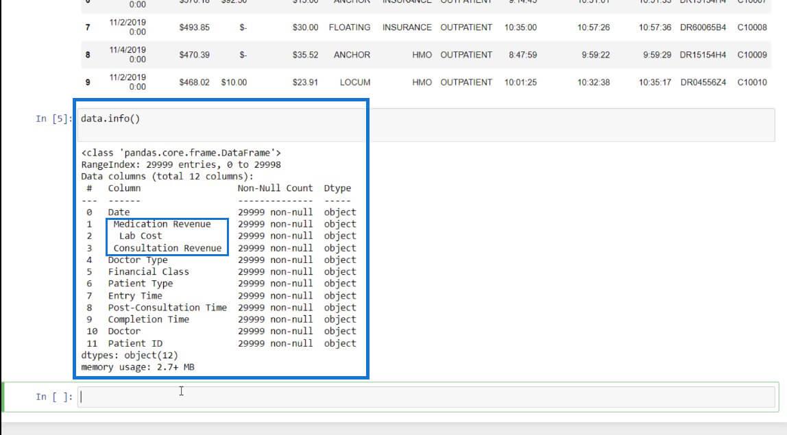 在 LuckyTemplates 中使用 Python |  數據集和字符串函數