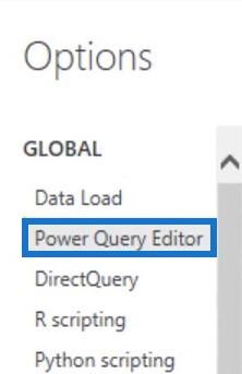 Power Query ツール、タブ、ユーザー インターフェイス