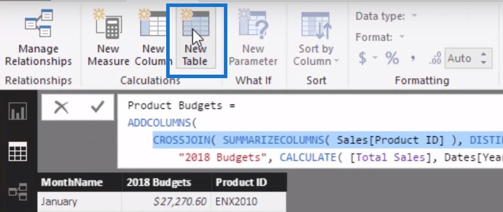 如何使用 CROSSJOIN 函數 – LuckyTemplates & DAX 教程