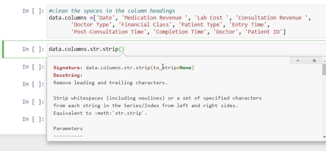 在 LuckyTemplates 中使用 Python |  數據集和字符串函數