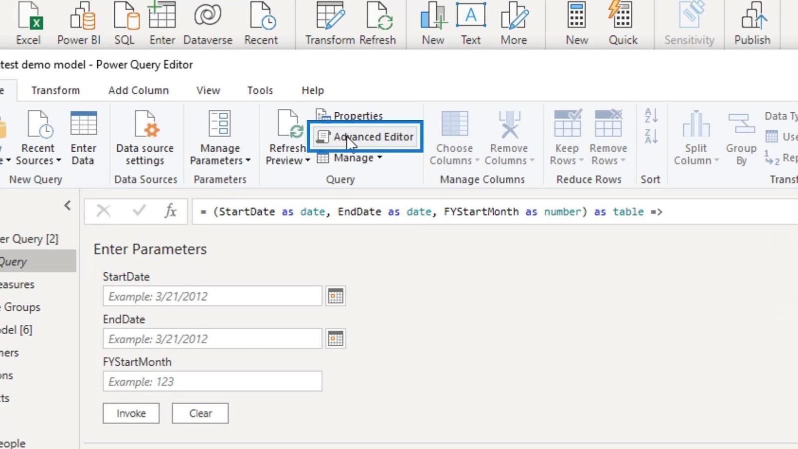 數據模型的 Power Query 最佳實踐