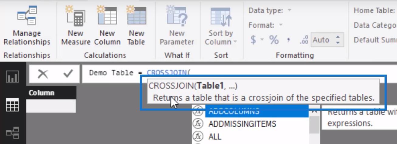 如何使用 CROSSJOIN 函數 – LuckyTemplates & DAX 教程