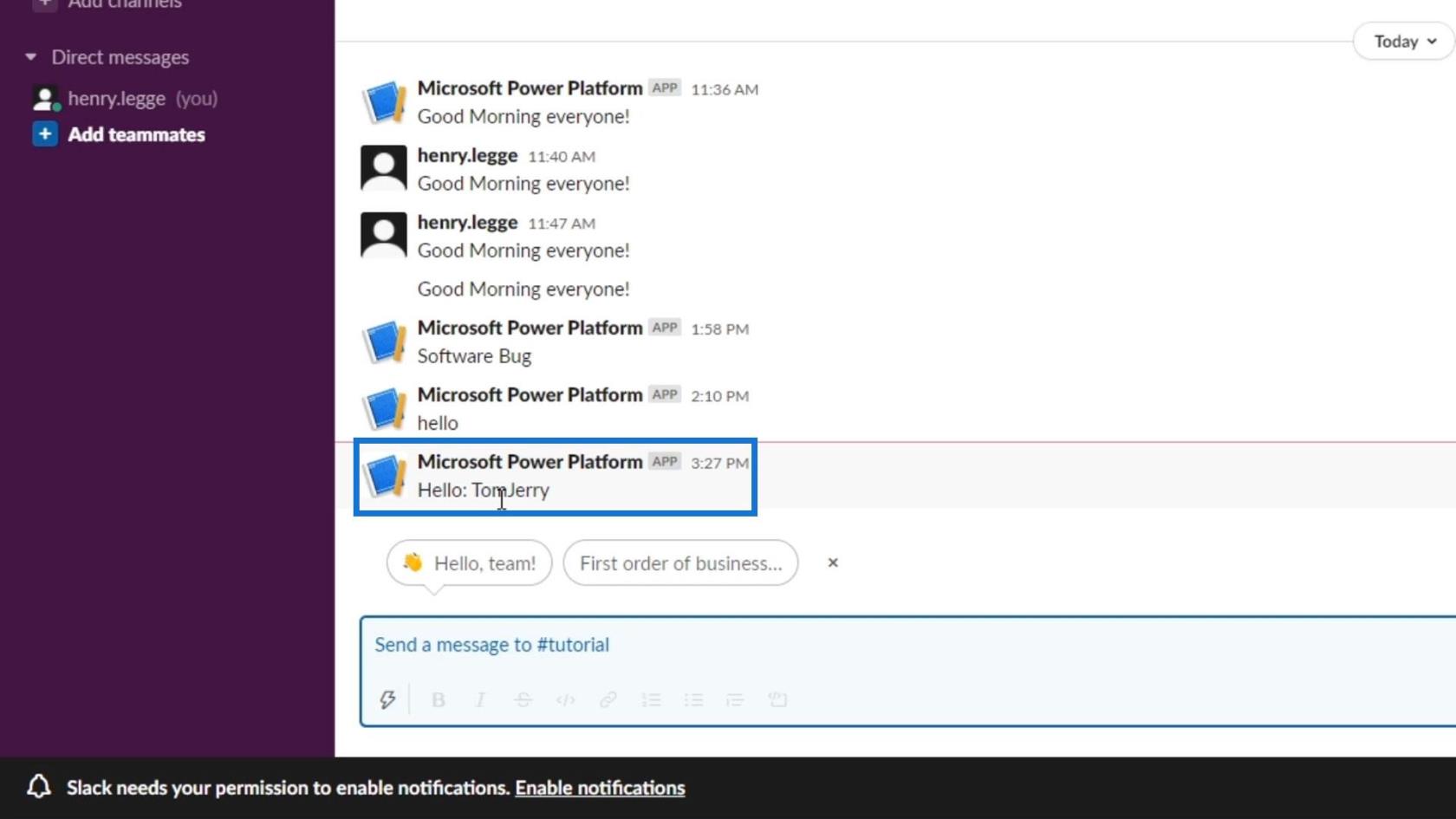 Microsoft Flow HTTP トリガー |  Power Automate のチュートリアル