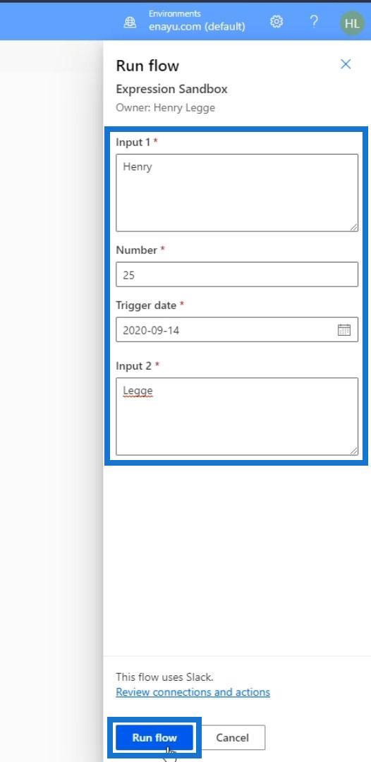 Microsoft Flow 字符串函數：連接和替換