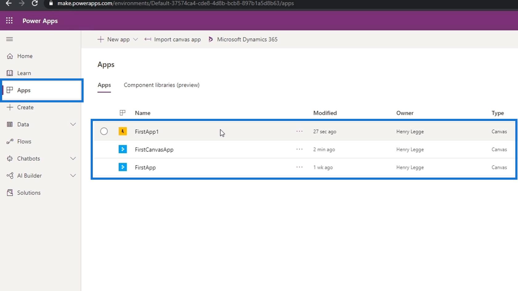 Microsoft Power Apps チュートリアル |  エラーチェック