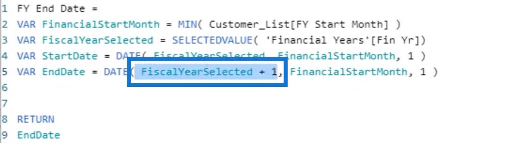 LuckyTemplates レポートでの会計年度の動的フィルター処理