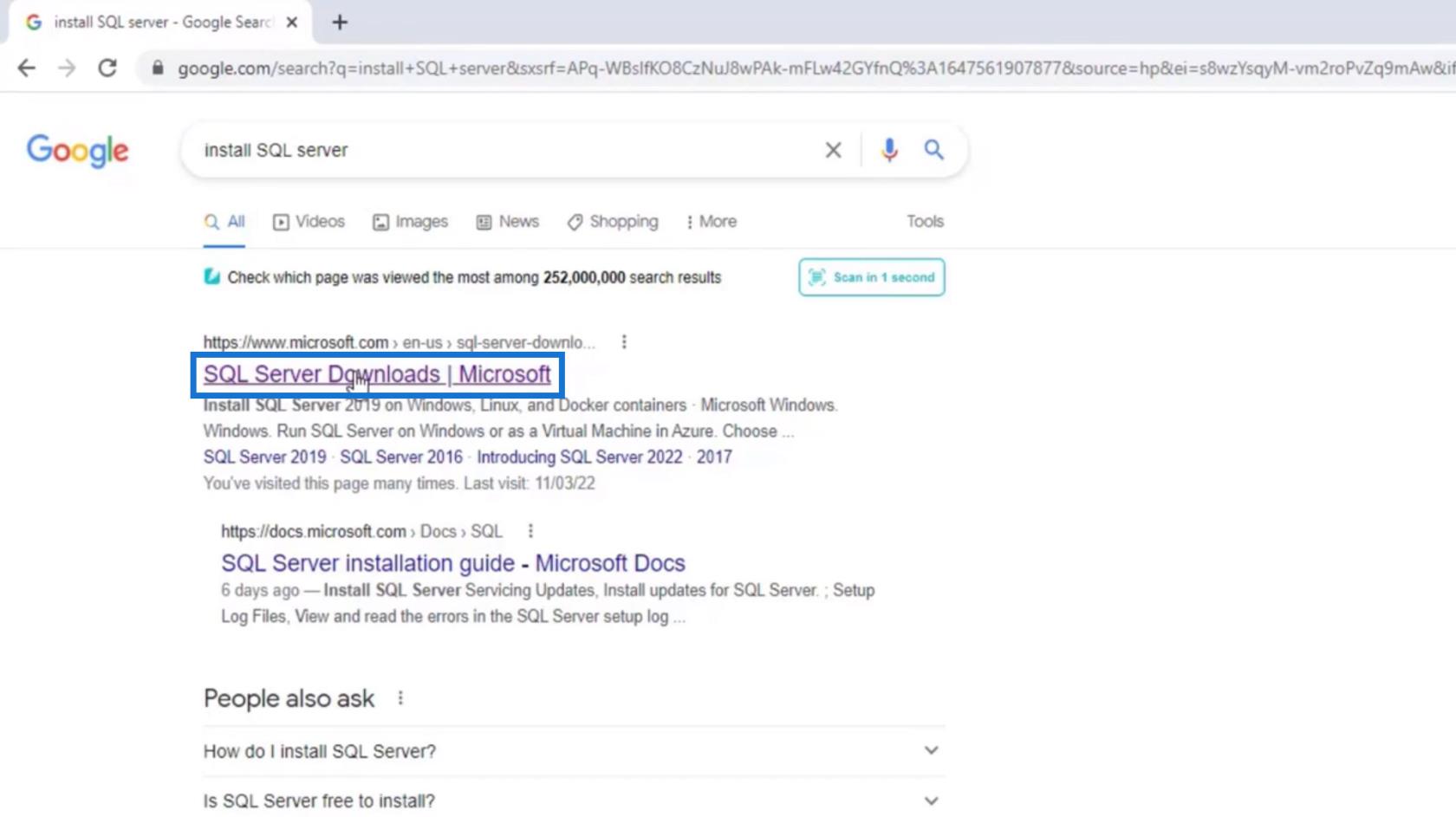 SQL Server 下載與安裝