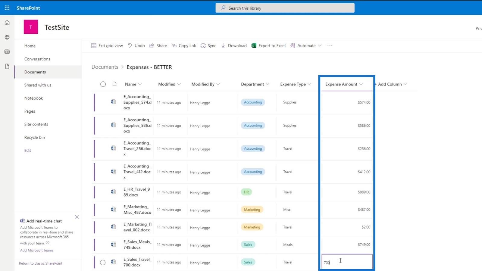 Agregar metadatos en SharePoint usando columnas Agregar metadatos en SharePoint usando columnas