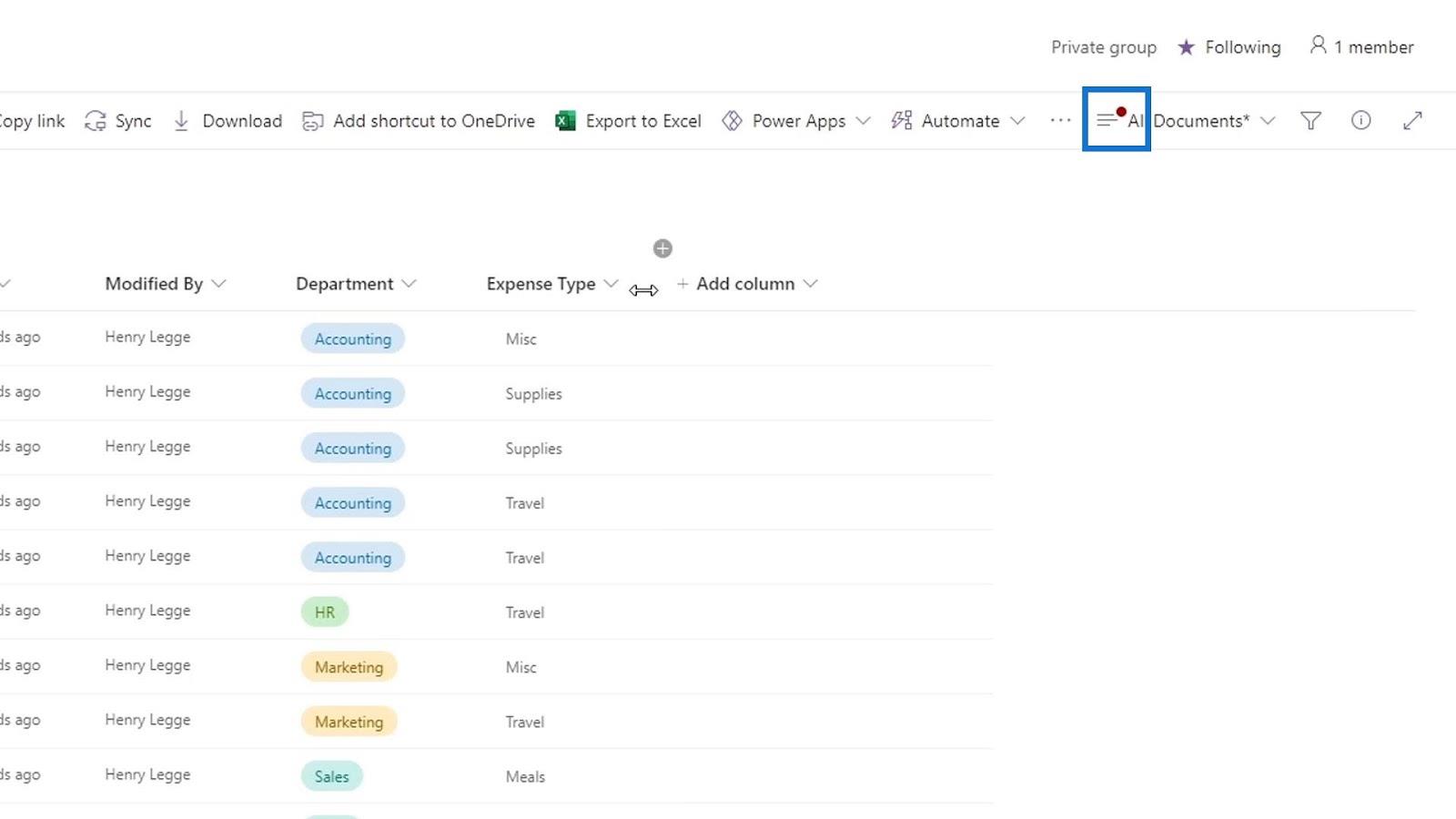 Agregar metadatos en SharePoint usando columnas Agregar metadatos en SharePoint usando columnas