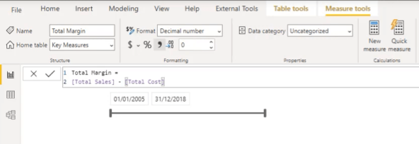 使用表格編輯器在 LuckyTemplates 中創建計算組