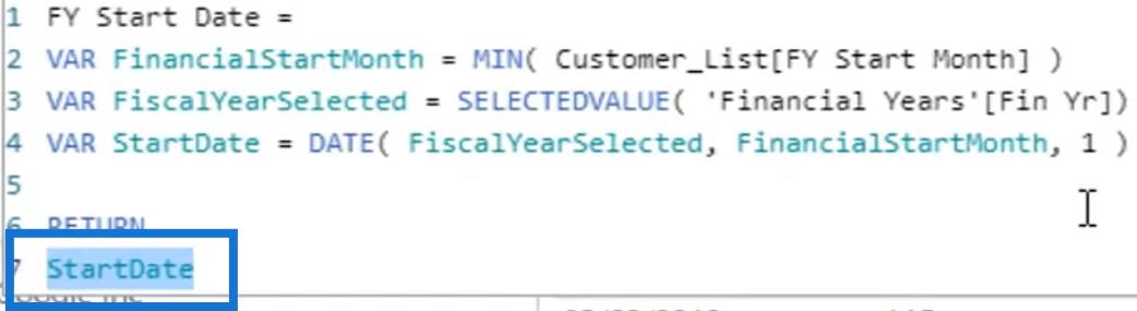 LuckyTemplates レポートでの会計年度の動的フィルター処理