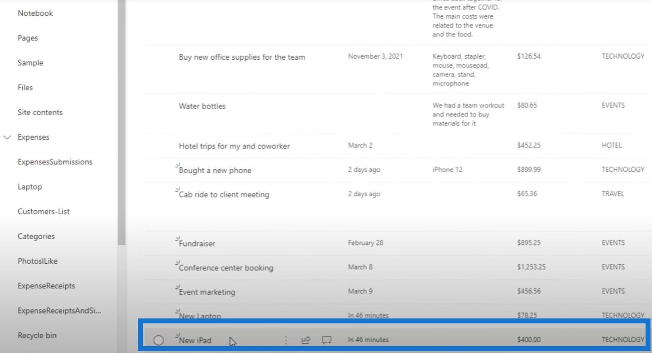 Transférer des images et des signatures de Power Apps vers Power Automate