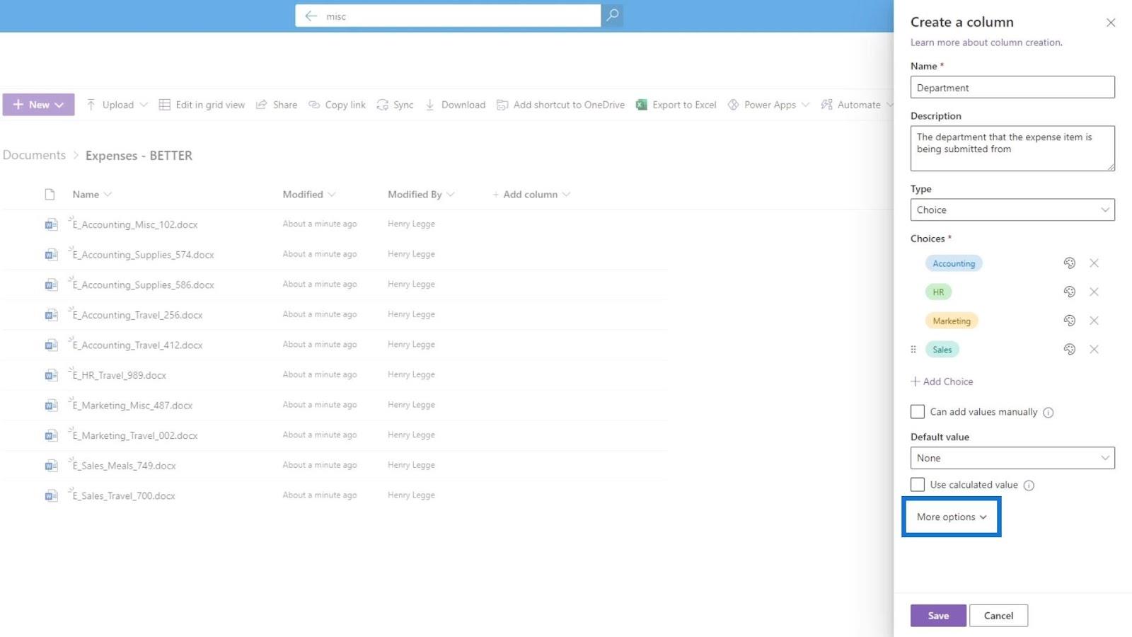 Agregar metadatos en SharePoint usando columnas Agregar metadatos en SharePoint usando columnas