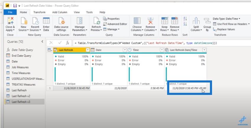 LuckyTemplates の最終更新日時 – 更新されたソリューション