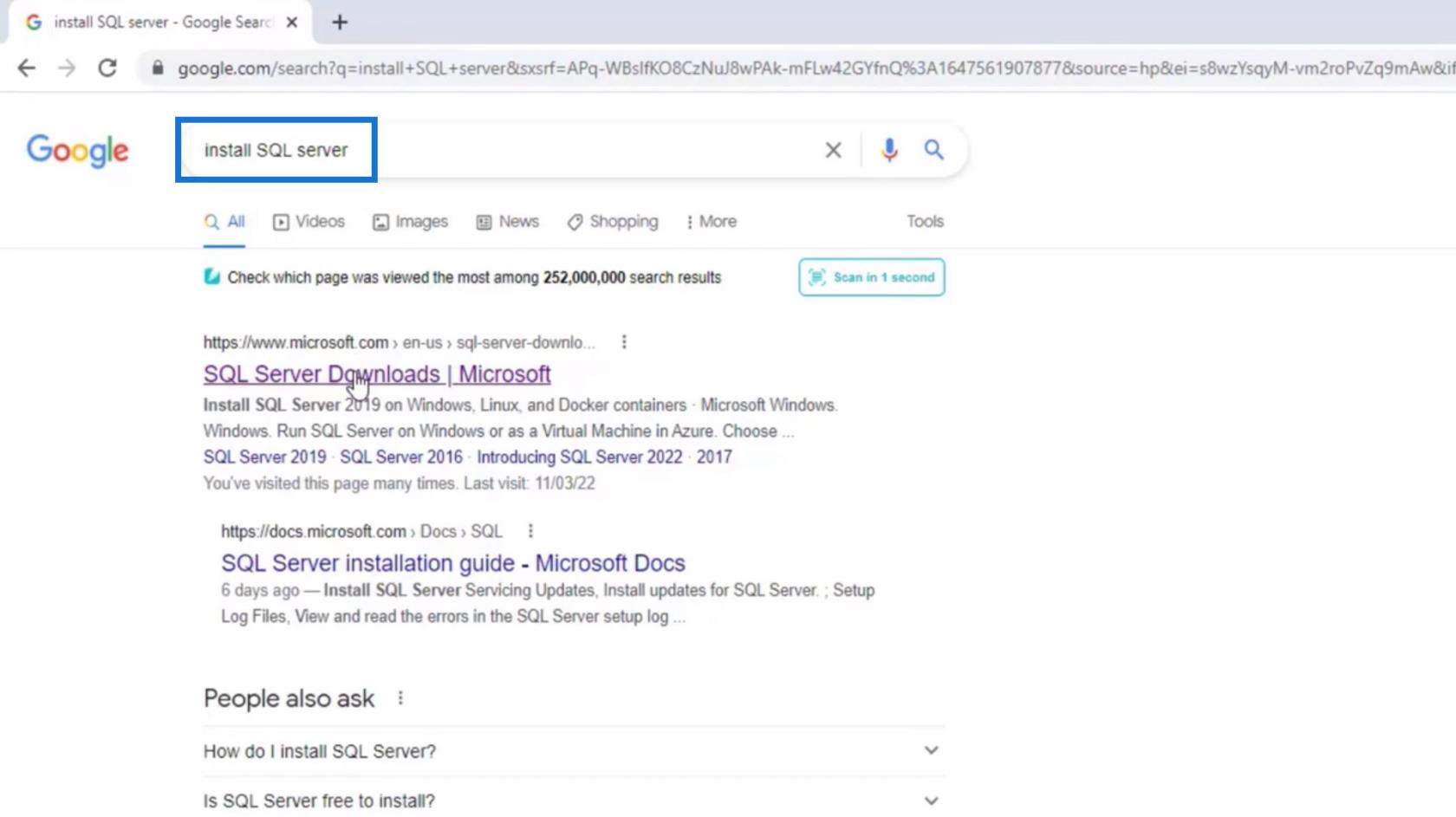 SQL Server 下載與安裝