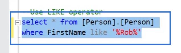 IN、NOT IN、LIKE、NOT LIKE を使用した SQL のフィルター