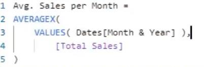 在 LuckyTemplates 中計算平均銷售額