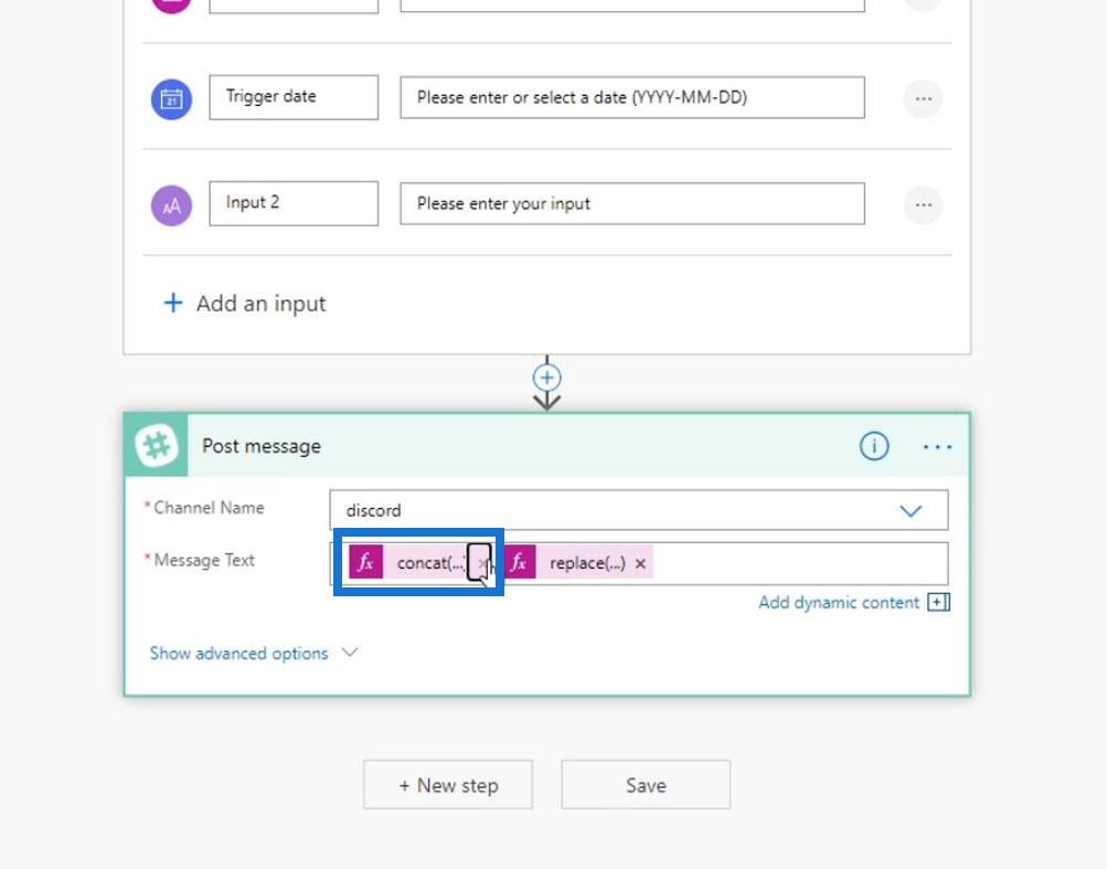 Microsoft Flow 字符串函數：連接和替換