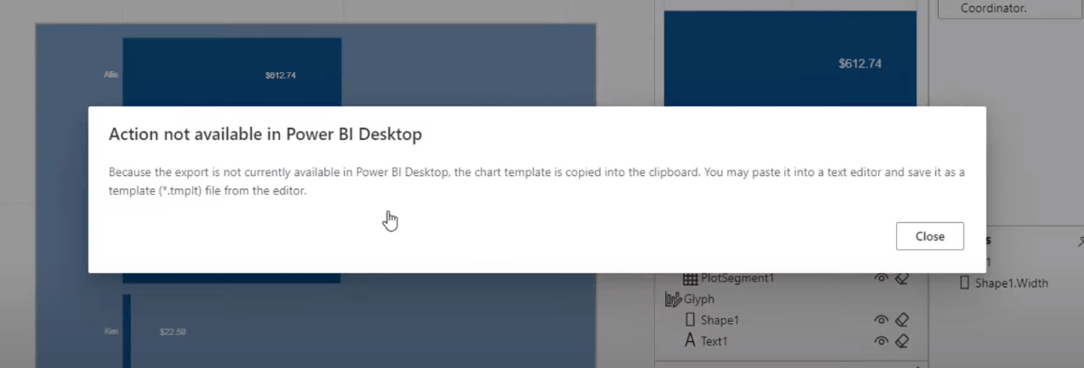 LuckyTemplates Desktop 更新：Charticulator 視覺對象