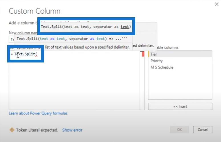 LuckyTemplates 列拆分 Power Query 教程：如何在 LuckyTemplates 中拆分多行 Excel 單元格