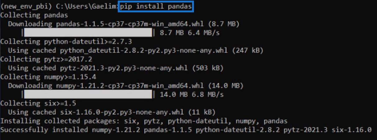 LuckyTemplates データ レポートでの Python スクリプト