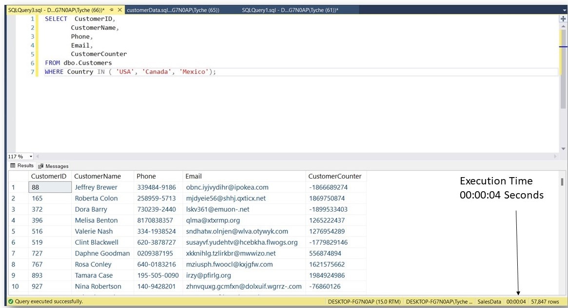 SQL WHERE IN – 例を使って説明