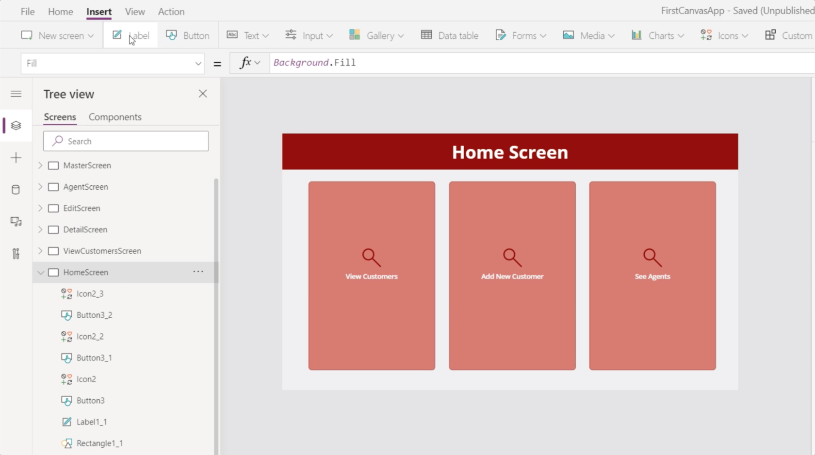 Power Apps 関数: User()、Today()、Now() の操作