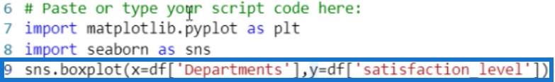 LuckyTemplates データ レポートでの Python スクリプト
