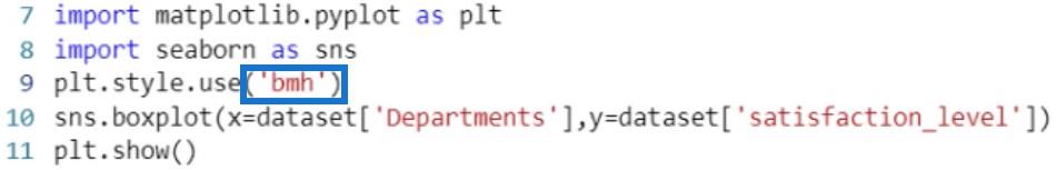 LuckyTemplates データ レポートでの Python スクリプト