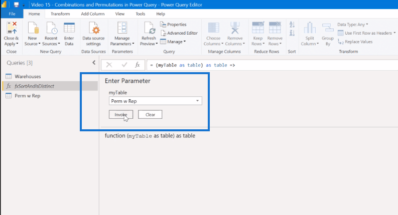 LuckyTemplates で Power Query を使用した組み合わせ分析