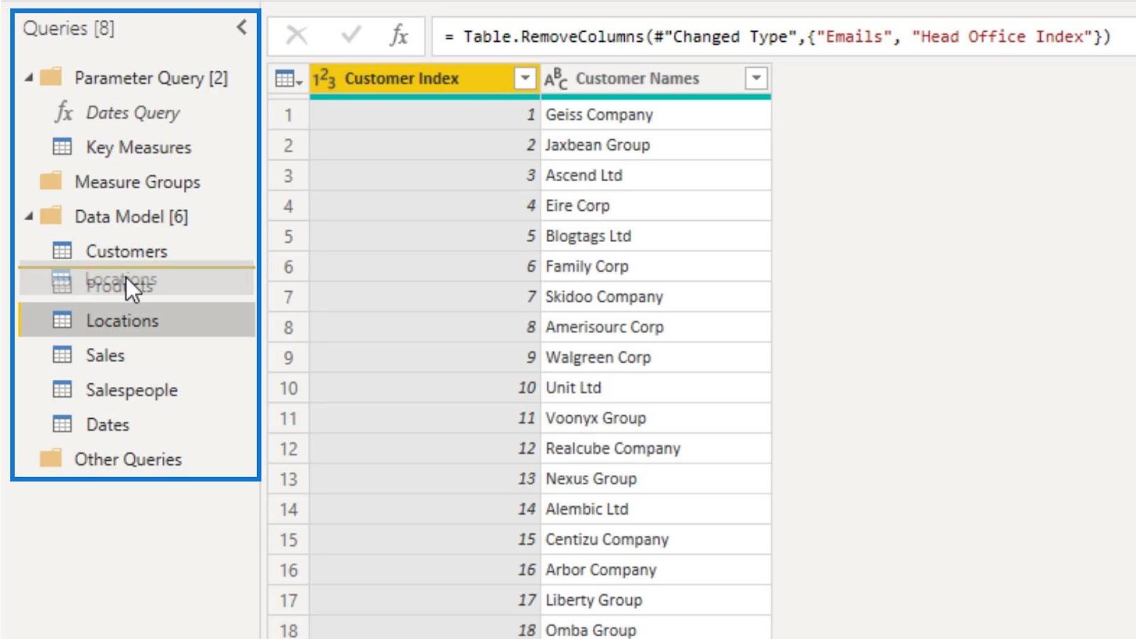 數據模型的 Power Query 最佳實踐