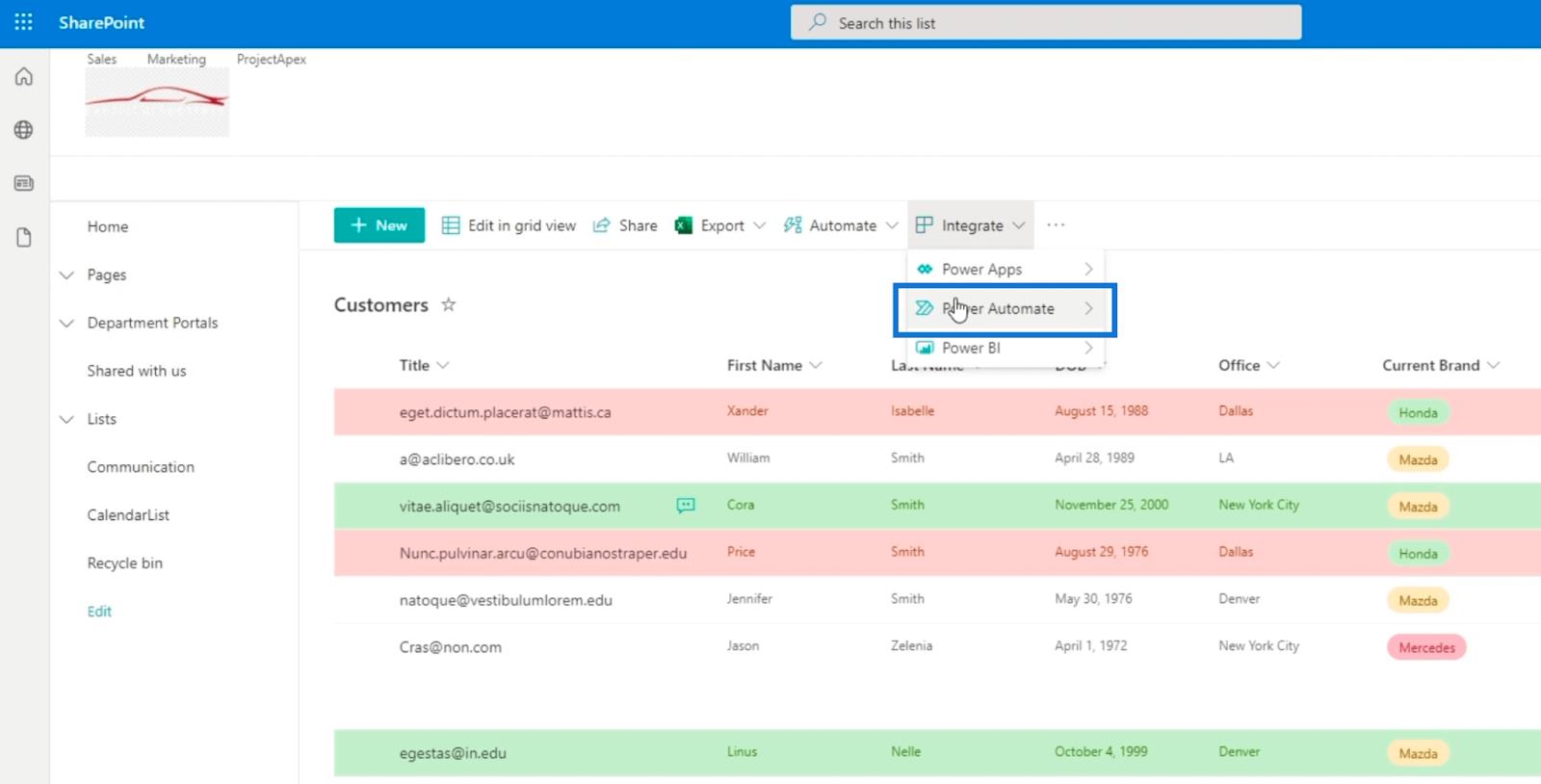 MS Power Automatización vs. Automatización de SharePoint MS Power Automatización vs. Automatización de SharePoint