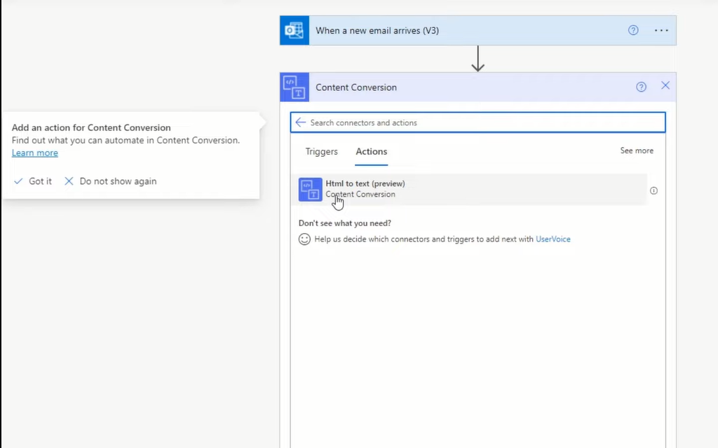 Power Automate で電子メールを解析し、S​​harePoint リストにデータを入力する方法
