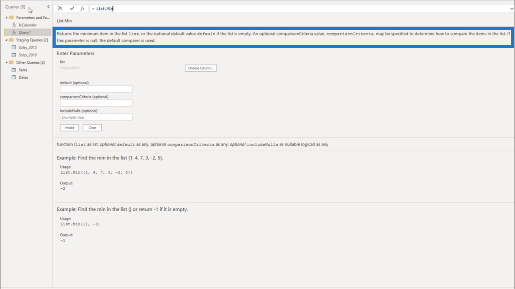 為 Power Query 日期表設置動態 StartDate 和 EndDate