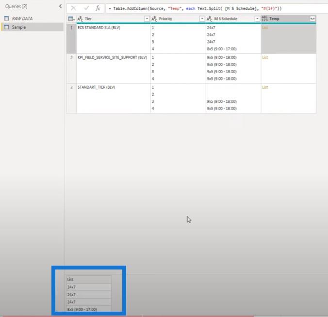LuckyTemplates 列拆分 Power Query 教程：如何在 LuckyTemplates 中拆分多行 Excel 單元格