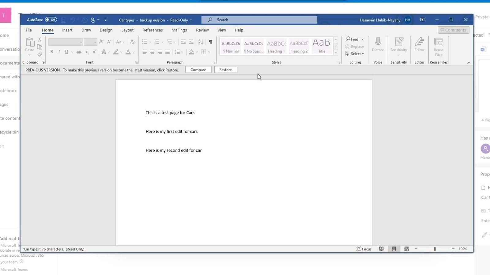 SharePoint 文檔庫中的版本控制