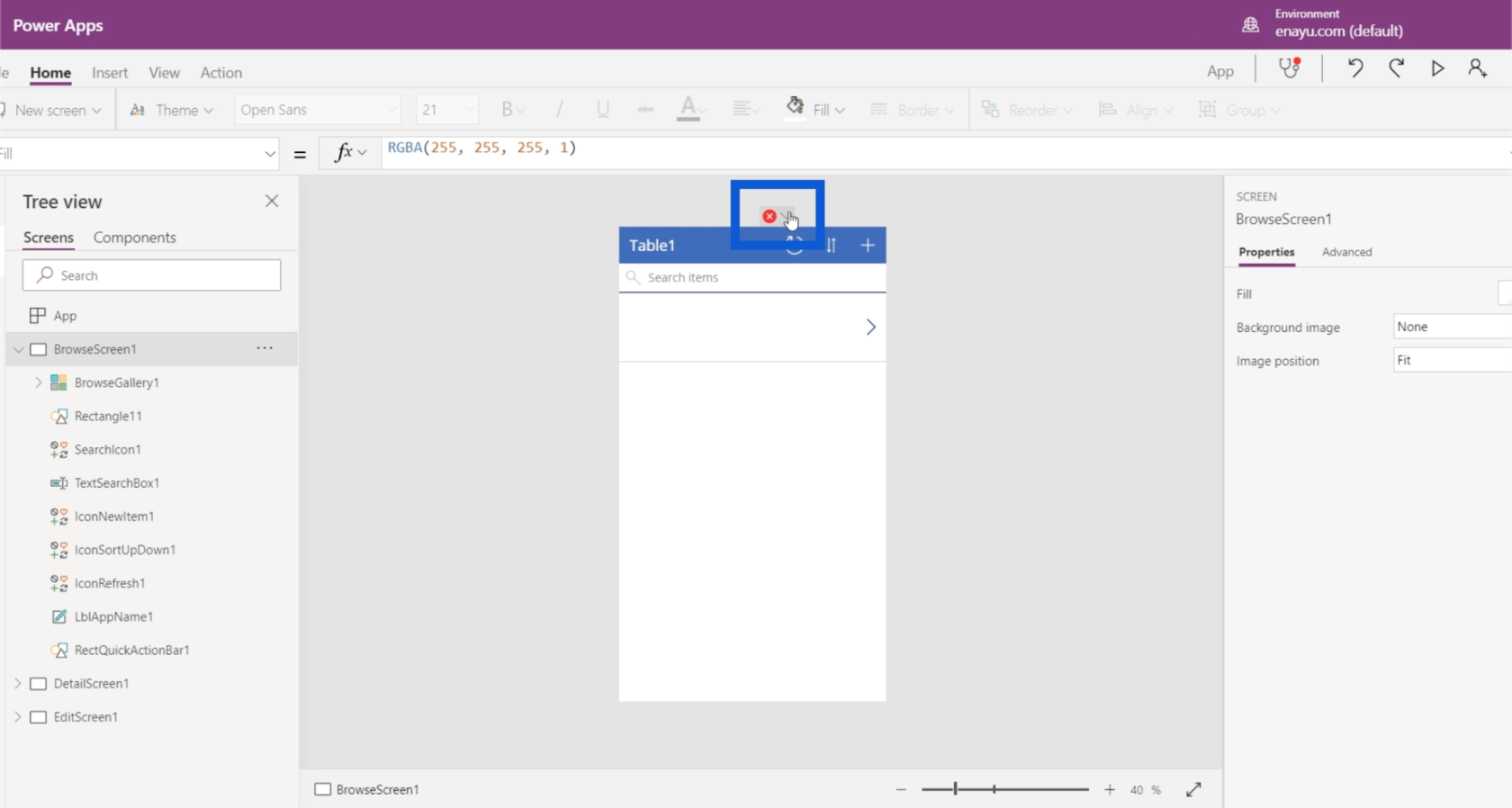Power Apps の基本: 開発環境とアプリの実行