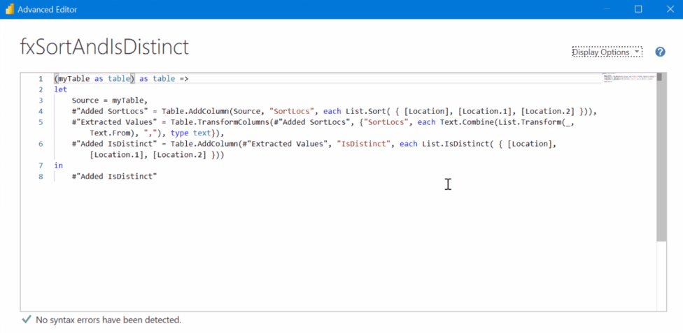 LuckyTemplates で Power Query を使用した組み合わせ分析