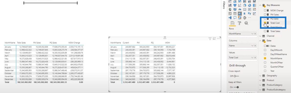 使用表格編輯器在 LuckyTemplates 中創建計算組