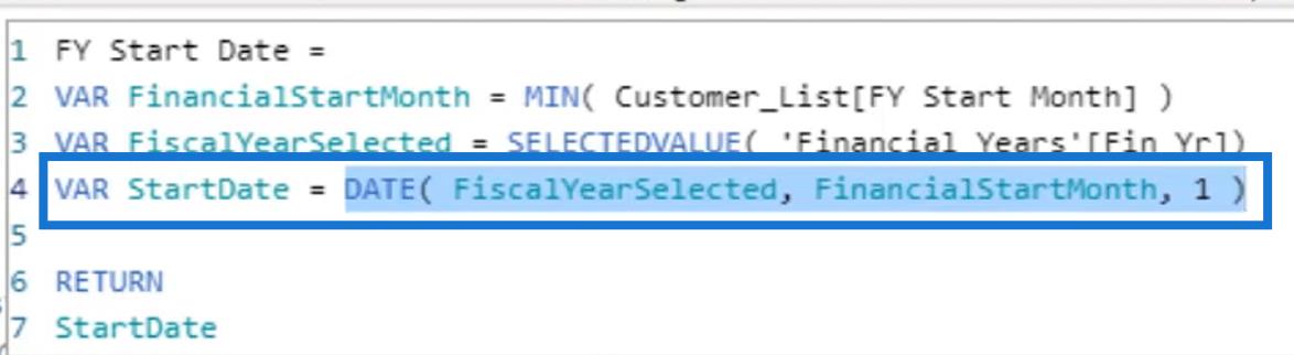 LuckyTemplates レポートでの会計年度の動的フィルター処理
