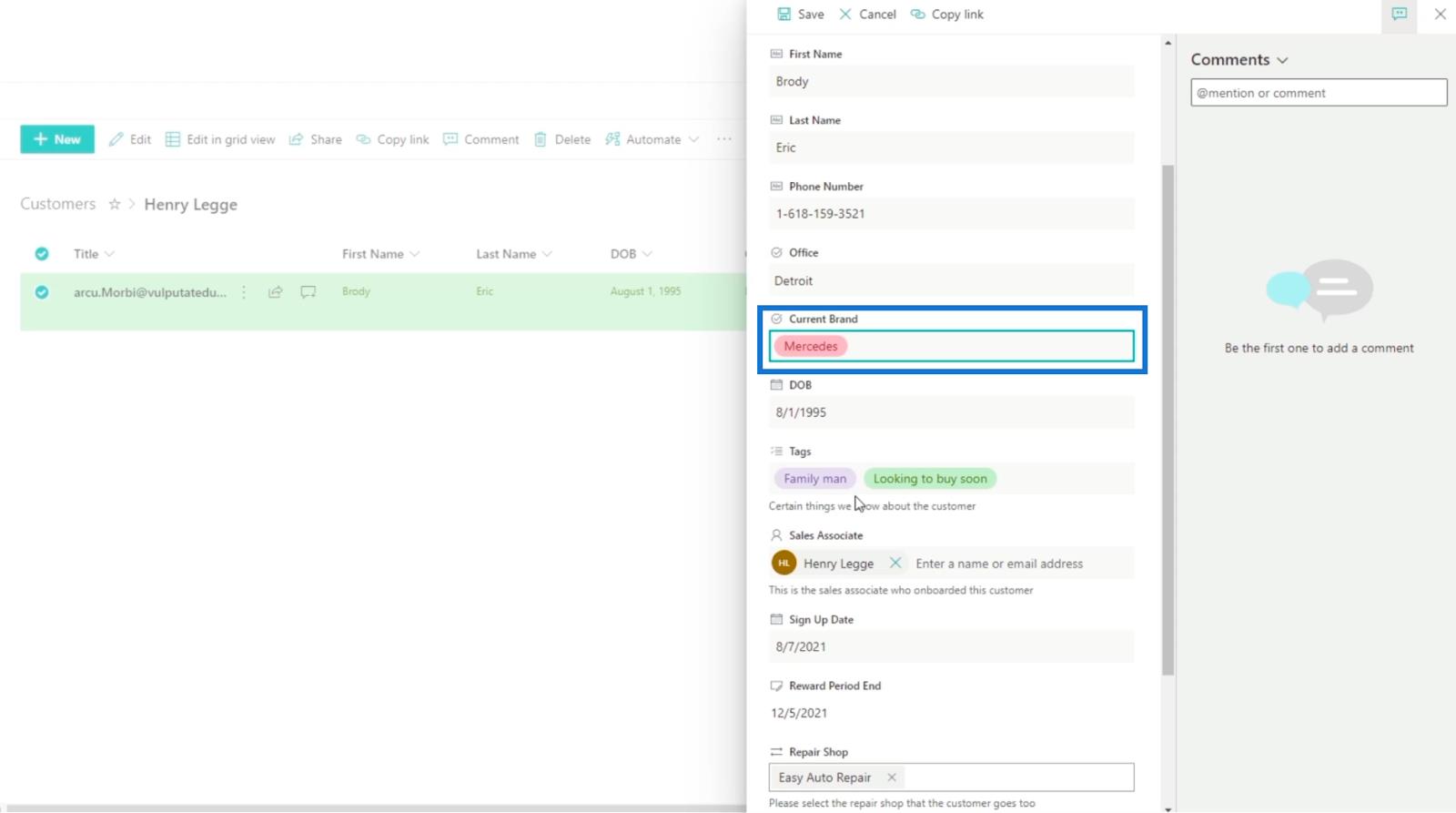 SharePoint リスト アラートのセットアップ
