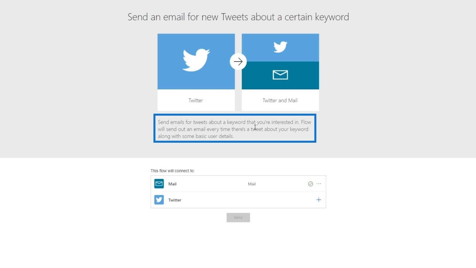 Microsoft Power Automate の自動化されたフロー