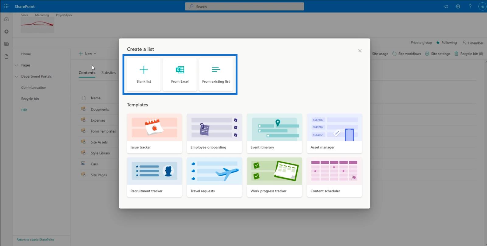 SharePoint 列表：概述