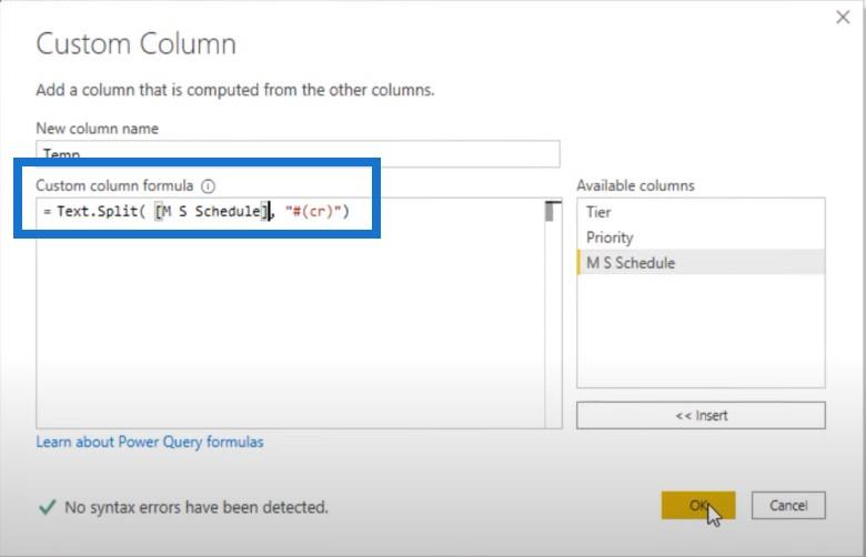 LuckyTemplates 列拆分 Power Query 教程：如何在 LuckyTemplates 中拆分多行 Excel 單元格
