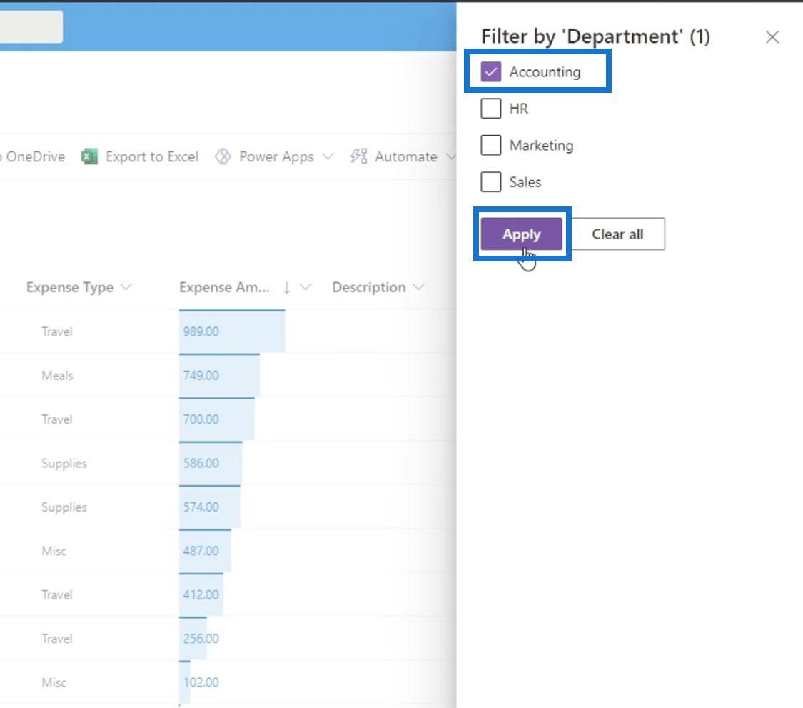 MS SharePoint ビュー |  作成と保存