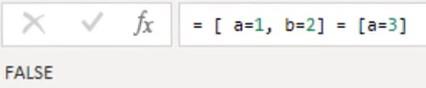 レコード値 – Power Query の構造化された値