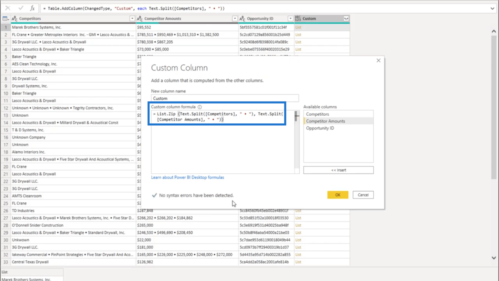 区切り文字で区切られたデータ – LuckyTemplates を使用したレコードの抽出