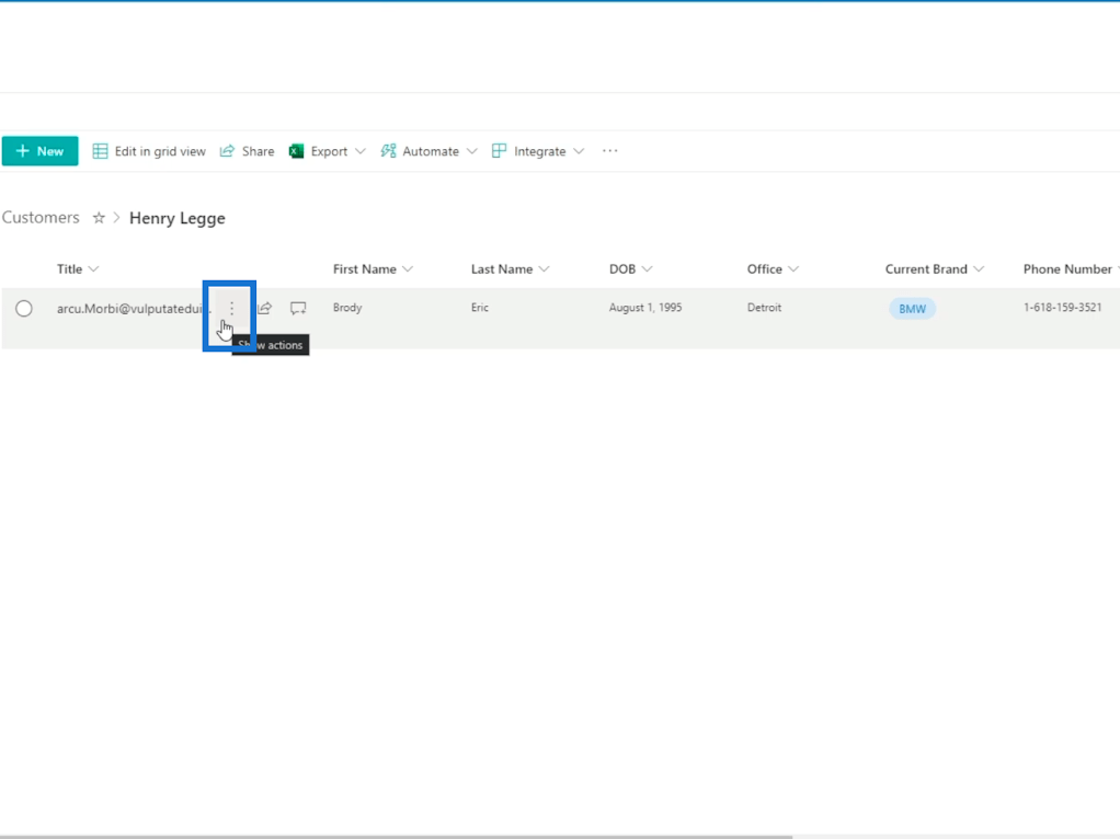 SharePoint リスト アラートのセットアップ